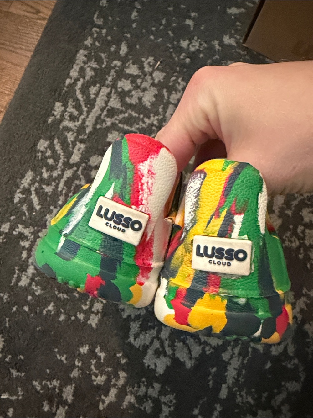 Lusso Cloud C6 Kids Multi-Color Slip-On Shoes